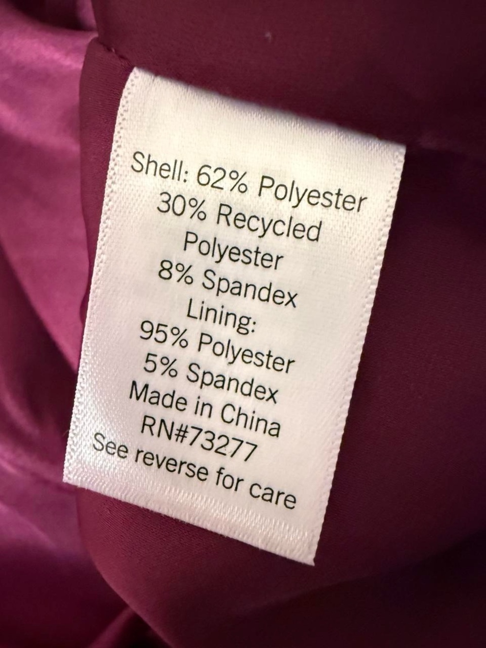 Nine West Raspberry Velvet Blazer - Picture 6 of 6